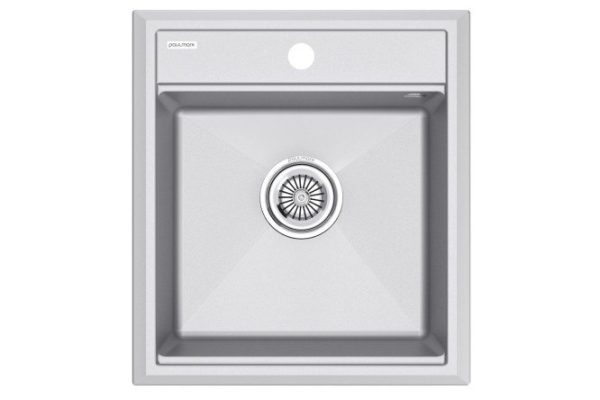 Мойка врезная PAULMARK Stepia PM114651-GRM 46х51х20 см