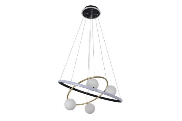 Люстра подвесная LED FAVOURITE Orbium 20.3 кв.м., 60х15х60 см, LED