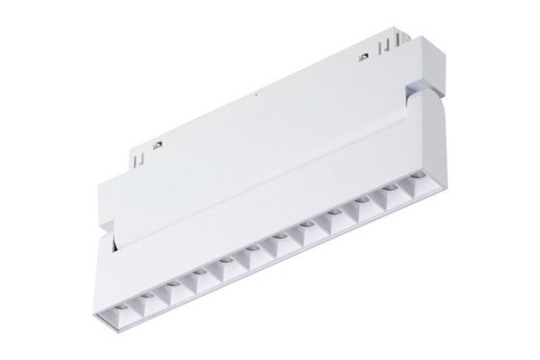 Светильник трековый поворотный магнитный LED VITALUCE VT0200041 6 м², 22x10.5x2.3 см, LED