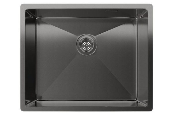 Мойка врезная Rinox 5444 UN PVD black 54х44х20 см