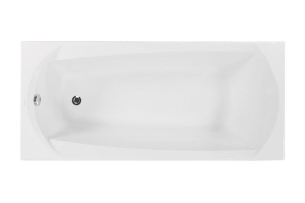 Ванна пристенная VAGNERPLAST Ebony VPBA170EBO2X-04 170x75 см
