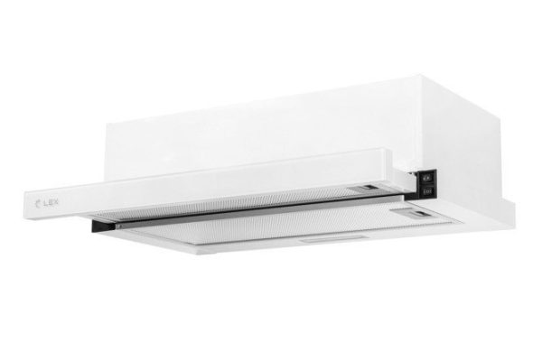 Вытяжка LEX Hogan G 600 White цвет белый, 60х16х28 см