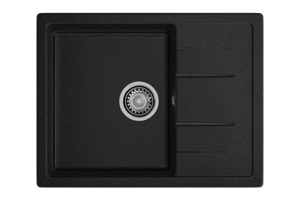 Мойка врезная с крылом GRANFEST Quadro GF-Q-650L 65х50х20 см