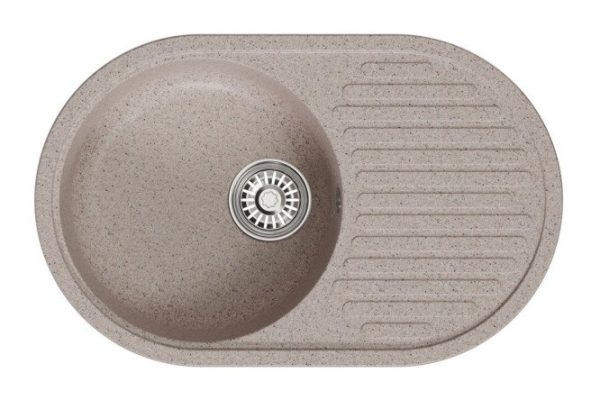 Мойка врезная с крылом MIXLINE ML-GM16 551924 73х46х20 см
