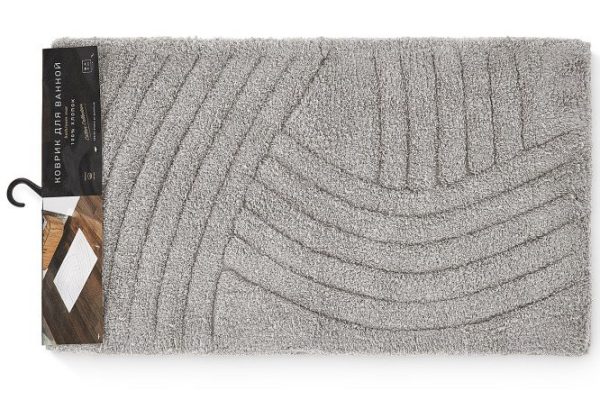 Коврик для ванной комнаты Crescent 50x80 см, Хлопок