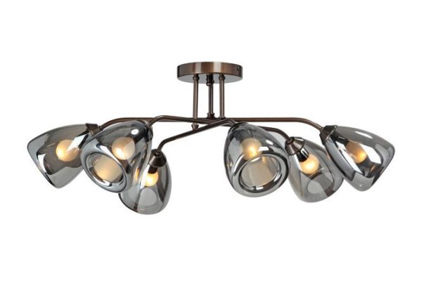 Люстра VITALUCE V4955 18 кв.м., 75x28x75 см, E14