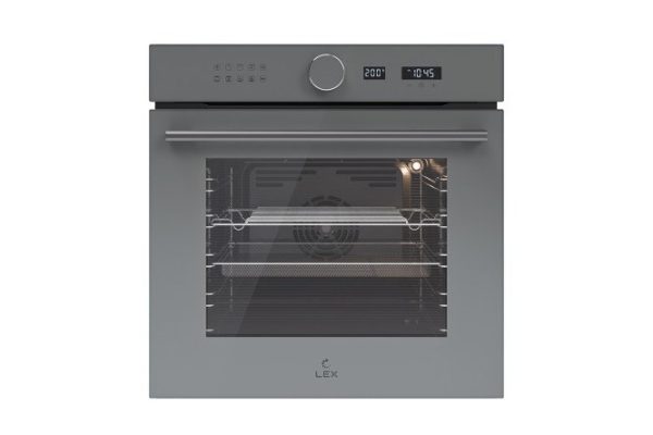 Электрический духовой шкаф LEX EDM 1002 ONE GR, серый 59.5х59.5х57.5 см