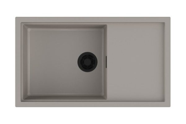 Мойка врезная с крылом OMOIKIRI Sintesi 86-GR 4997134 86х50х20 см