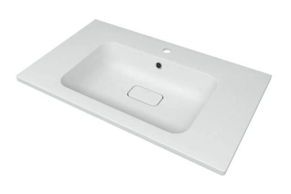 Раковина встраиваемая сверху Lagoon Quartz 297000017 Встраиваемая сверху, 80х14.2х48 см