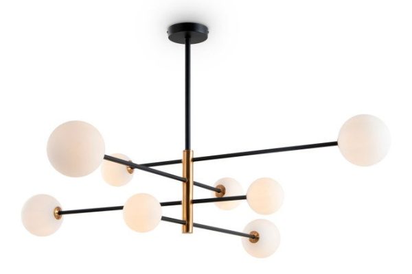 Светильник потолочный FREYA Modern Sphirity 20 кв.м., 114x64x114 см, G9