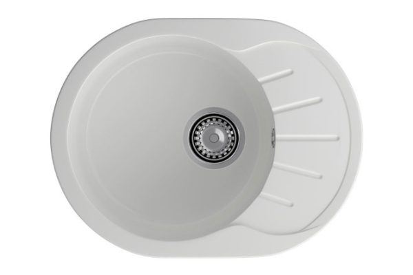 Мойка врезная с крылом GRANFEST Rondo GF-R-580L 57х44х20 см