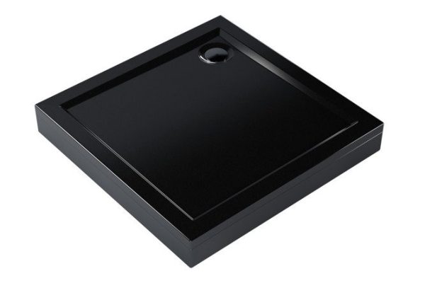 Поддон универсальный MELODIA DELLA VITA Eletto MTYET8080bk 80х14 см
