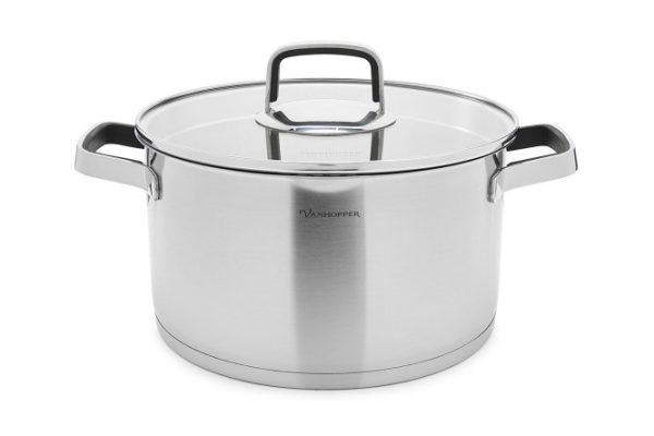 Кастрюля с крышкой VANHOPPER Grandchef 5.7 л