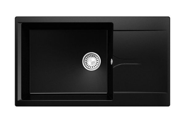 Мойка врезная с крылом Gals-862 86.2х50х20 см
