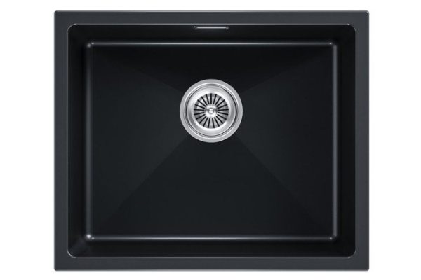Мойка врезная PAULMARK Lumi 55UNI IT-GRANIT LU55-BLM 55.5х46х21 см