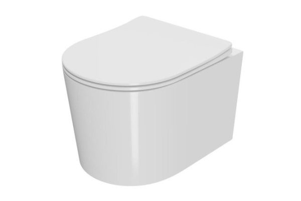 Унитаз подвесной POINT Веста PN41701, белый 37х34х49 см