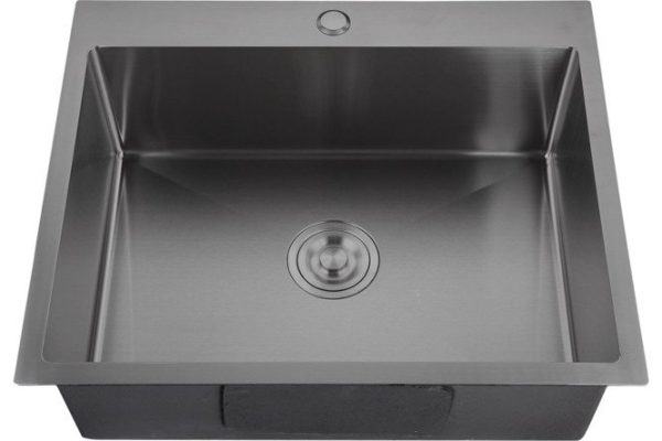 Мойка врезная Metal 6045 графит 60х45х21.5 см