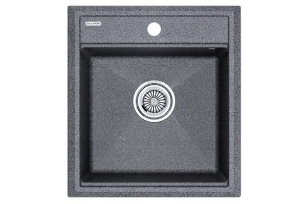 Мойка врезная PAULMARK Stepia PM114651-DG 46х51х20 см