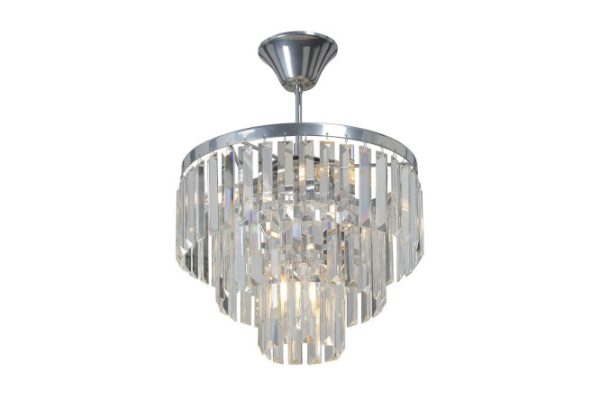 Люстра V5825-9/4PL 12 кв.м., 38x48x38 см, E14