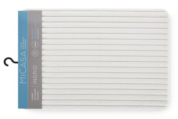 Коврик для ванной комнаты MICASA Ingrid 60x90 см, Полиэстер
