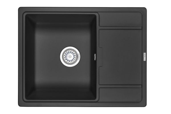 Мойка врезная с крылом GRANULA 6503 65х50х20 см