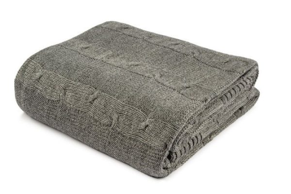 Плед вязаный MARHATTER MX11129 Трикотаж, 150х200 см