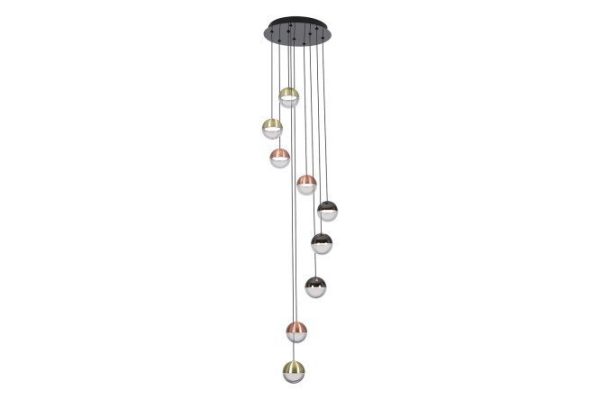 Люстра подвесная FAVOURITE Luna 17 кв.м., LED, 43 см