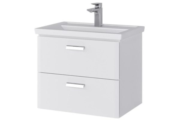 Тумба подвесная Sanstar Gretta 327.1-1.5.1. 56.4 см, цвет каркаса белый, фасада белый