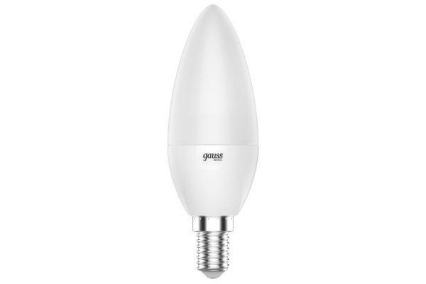 Лампа светодиодная Gauss Basic 7.5W, E14