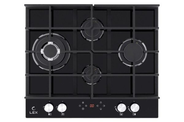 Газовая варочная панель LEX GVG 644 T BL 60 см