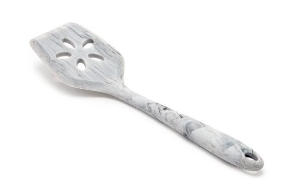 Лопатка с прорезями BERKRAFT Gray Силикон