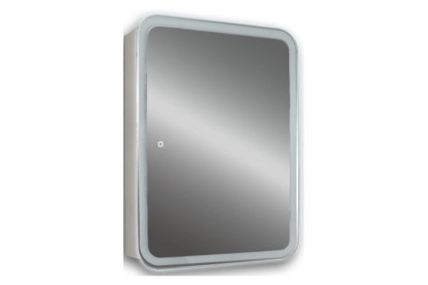 Зеркало-шкаф Фиджи Flip 50 LED-00002471 50х75х14 см, Универсальный