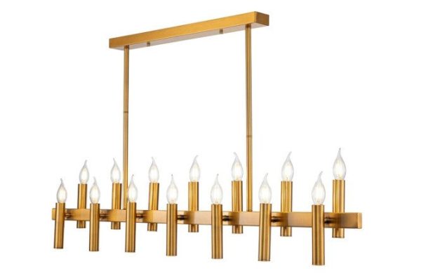 Люстра на штанге STILFORT Leonardo 56 кв.м., 120x95x12 см, E14