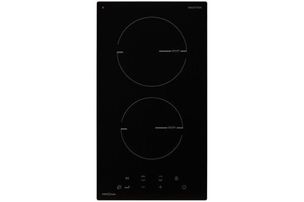 Индукционная варочная панель KRONAsteel Magier KRIH22 30 BL 2BTK, чёрный 28.8 см
