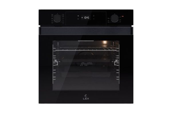 Электрический духовой шкаф LEX EDP 610 BL Wide Series, чёрный 59.5х59.5х54.3 см
